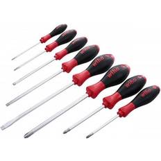 Wiha Slotted Screwdrivers Wiha SoftFinish & Phillips Set