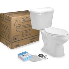 Toilets Mansfield Mansfield Alto Pro-Fit 2 1.28 gal Elongated Complete Toilet