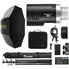 Flashpoint XPLOR 300 Pro TTL R2 Battery-Powered Monolight Softbox Kit