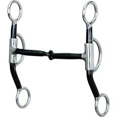 Black Bits Weaver SS Black Snaffle Double Rein Bit