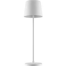 Brilliant Table Lamps Brilliant Kaami LED Dimmable Matt White Table Lamp