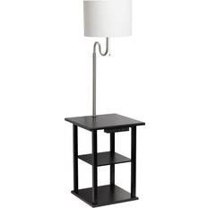 Lighting Simple Designs 57 Modern 2 Tier Floor Lamp