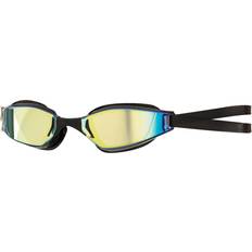 Aqua Sphere XCEED, Goggles Unisex-Vuxen, Yellow Titanium MIROR, en