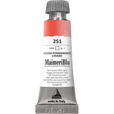 Maimeri Pinturas acrílicas Maimeri Maimeri Blu Artist Watercolor Permanent Red Light, 12 ml Tube