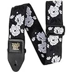 Beige Remmar & Band Ernie Ball Classic Jacquard Gitarr/Bass Strap Vanilla Rose