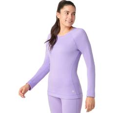 Purple - Skiing Base Layer Tops Smartwool Classic Thermal Merino Crew Baselayer Women's