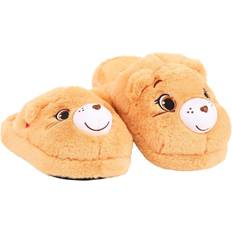 Laced Slippers Tenderheart Care Bear Slippers - Brown/White