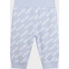 Elephants Trousers Kenzo Pale Blue Kids Logo-print Cotton-jersey Jogging Bottoms Months Years Months