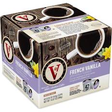 Victor Allen French Vanilla, Compatible with K-Cup Keurig 2.0 Brewers, Roast Serve