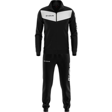 3XL - Unisex Jumpsuits & Overalls Givova Tuta Visa Tracksuit - Black/White