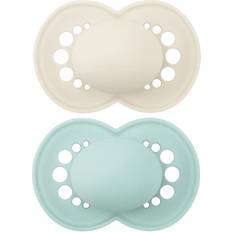 Mam Naturgummi Nappar Mam Original Pure Pacifier Natural Rubber 16-36m 2-pack