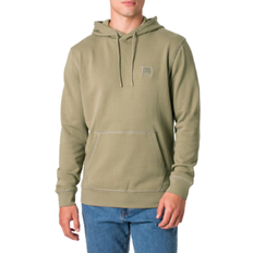 HUGO BOSS Herre Gensere HUGO BOSS Men's Wetalk Logo Patch Hoodie - Light/Pastel Green