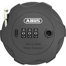 ABUS Combiflex Adventure Black Cavo d'acciaio-Serratura