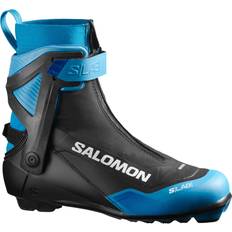 Barn Längdpjäxor Salomon Kinder Langlaufschuhe S/LAB SKIATH CS JR PLK Schwarz