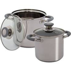 EuroTrail 2 Melrose Cookware Set with lid