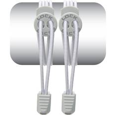 Lock Laces Skopleje & Tilbehør Lock Laces No Tie Shoelaces Solid Grey 120 cm