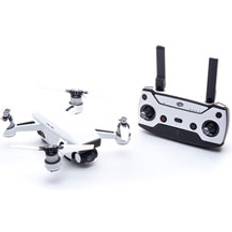 Drones Modifli DJI Spark Drone Skin Vivid Phantom White Propwrap Combo