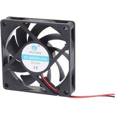 Computer Cooling Uxcell Dc 24v 70mmx70mmx15mm 9 vanes