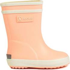 Bottes en caoutchouc Aigle Kinder Flac Gummistiefel pink