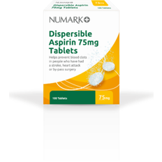 Dispersible Aspirin 75mg 100 Tablet