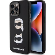 Karl Lagerfeld Mobilfodral Karl Lagerfeld iPhone 15 Pro Max & Choupette Svart