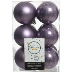 Heather Lilac Baubles 6cm Shatterproof