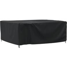 Plastica Coperture per mobili da giardino vidaXL Copertura Mobili Giardino Nera 200x160x70 cm Impermeabile 420D - Nero