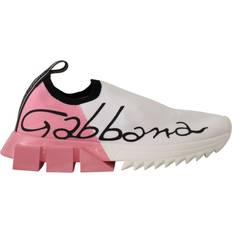 Dolce & Gabbana Pink Hvid Sorrento Sneakers White EU36.5/US6