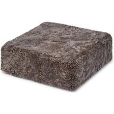 Poufs Natures Collection Lambskin Taupe Pouffe 13cm