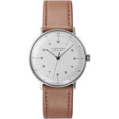 Junghans Armbåndsure Junghans Max Bill Leather 27/3701.02, Size 34mm