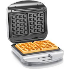 Gray Waffle Makers Fohere FOHERE Waffle Maker Belgian