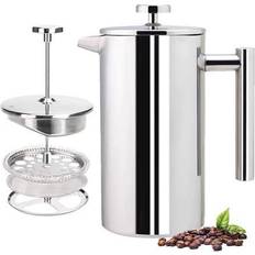 Coffee Makers axGear Steel French Press Coffee Maker 800ml Easy Clean Tea