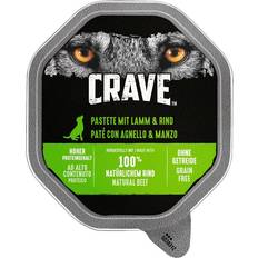 Crave Animaux de compagnie Crave Adult paté para perros 150 vacuno