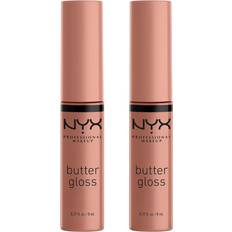 Pelle Normale Lucidalabbra NYX Butter Gloss Madeleine Duo