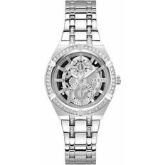 Guess Women Wrist Watches Guess Multi-Function With Crystal Detail Silver T/U