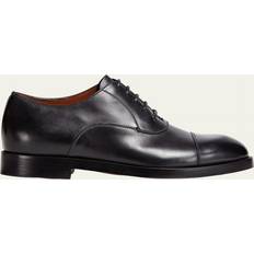 Zegna Men's Torino Leather Oxfords Black Black