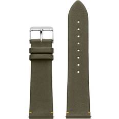 Unisex Watch Straps Watx & Colors Correa de piel italiana de la marca Modelo Leather Terrestre/Khaki 44mm. Referencia WXCO1713