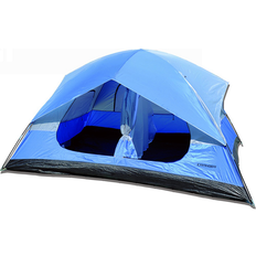 Ranger Waterproof 6-Person Camping Tent 2-Room Tent Blue