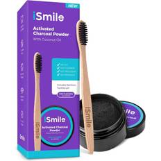 Teeth Whitening iSmile Charcoal Natural Teeth Whitening Powder With Bamboo