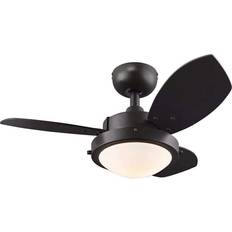 Chrome Ceiling Fans Integrated Wengue Chrome Color