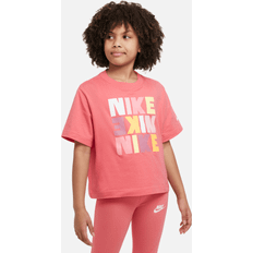 Nike Sportswear Older Kids' Girls' T-Shirt Pink