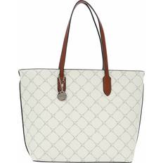 Tamaris Anastasia Shopper - Ecru/Cognac/Grå
