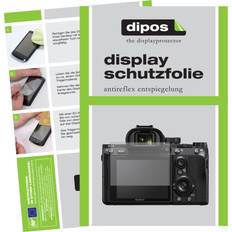 Dipos Displayschutzfolie Antireflex Displayschutz, Sony Alpha 7C Kameraschutz, Transparent