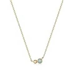 Grey Necklaces Ania Haie Gold Orb Amazonite Pendant Necklace