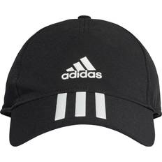 Musta - Tennis Headgear Adidas 3 Stripes Cap - Black