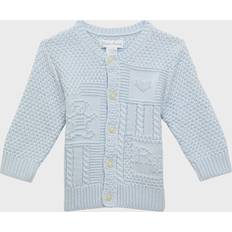 Cardigans Polo Ralph Lauren Baby's Cotton Cardigan Blue Months Blue Months