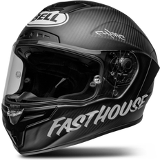 Motorcykeludstyr Bell Integralhjelm Racestar DLX FH, Sort