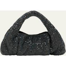 Denim Handväskor Stuart Weitzman THE MODA SHINE MINI TOTE, BAGS, DENIM, CRYSTAL MESH