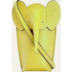 Loewe Womens Yellow Elephant Leather Cross-body bag