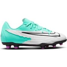 Blau Fußballschuhe Nike Jr. Phantom GX Club MG - Hyper Turquoise/Fuchsia Dream/White/Black